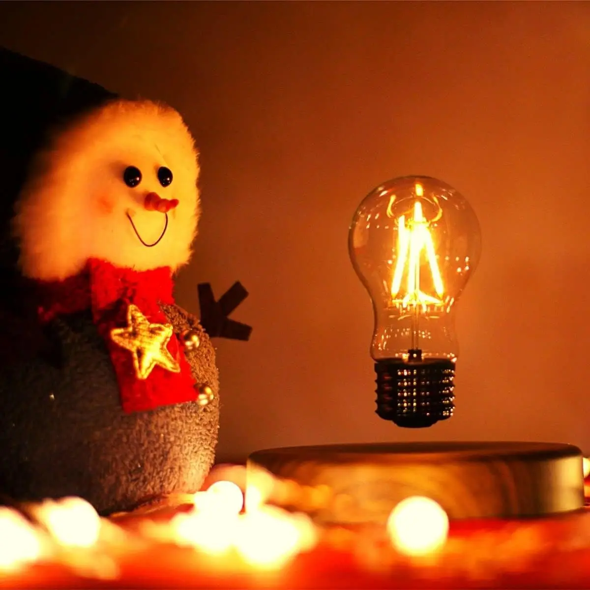 Magnetyczna Lewitująca Lampa LED - Nowoczesne Oświetlenie i Dekoracja